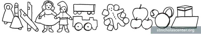 Sketch by Ade Bethune Sketch by Ade Bethune