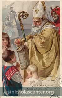 1910 Austrian Postcard - St Nicholas Center Collection 1910 Austrian Postcard - St Nicholas Center Collection