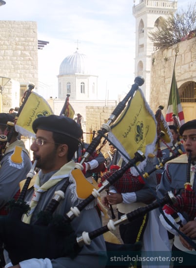 Bagpipe players Bagpipe players