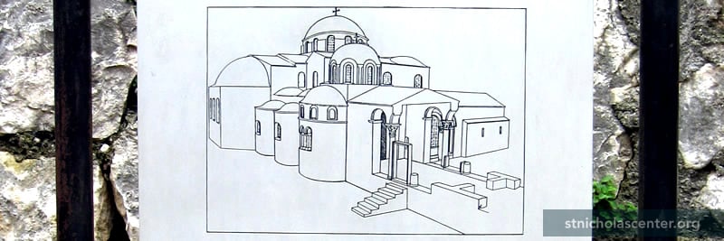 Sketch of St. Nicholas Church, Myra Sketch of St. Nicholas Church, Myra