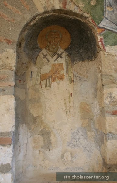St Nicholas fresco St Nicholas fresco