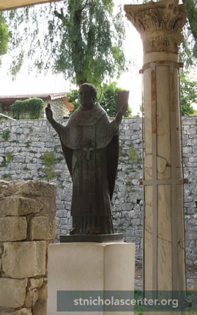 Russian Saint Nicholas statue Russian Saint Nicholas statue