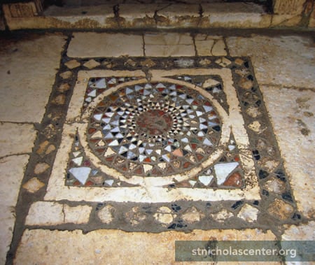 Mosaic floor tiles Mosaic floor tiles