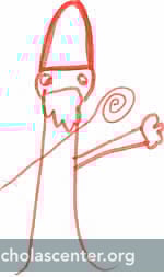 St Nicholas drawing St Nicholas drawing