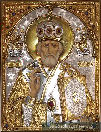 Gold Saint Nicholas Gold Saint Nicholas