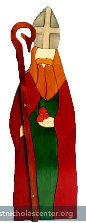 St Nicholas with three balls St Nicholas with three balls