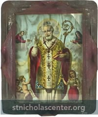 Print in tin frame Print in tin frame